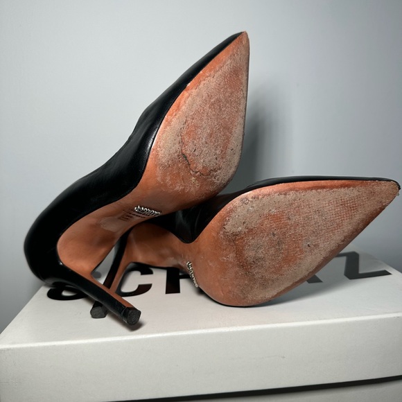 SCHUTZ LOU HIGH STILETTO BLACK PUMP - Picture 7 of 17